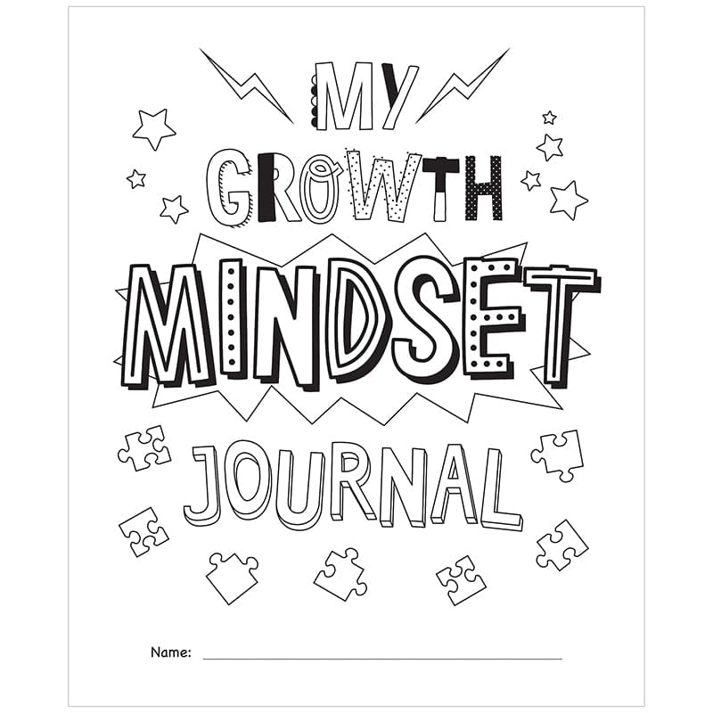 My Own Books Growth Mindset Journal (Pack of 12) - Self Awareness - Teacher Created Resources