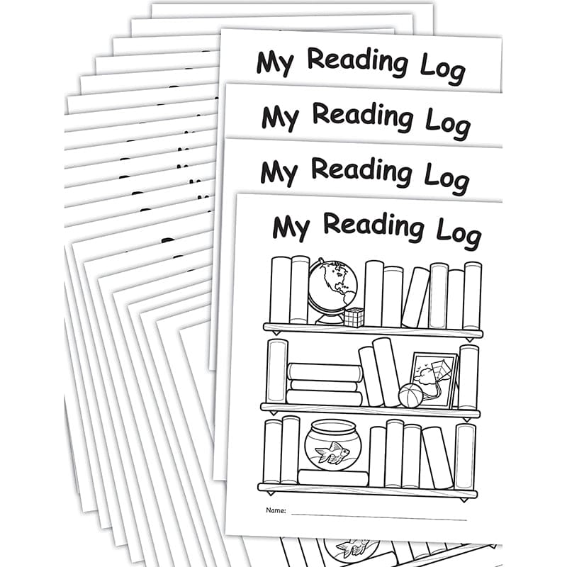 My Own Books My Reading Log 25-Pack - Reading Skills - Teacher Created Resources