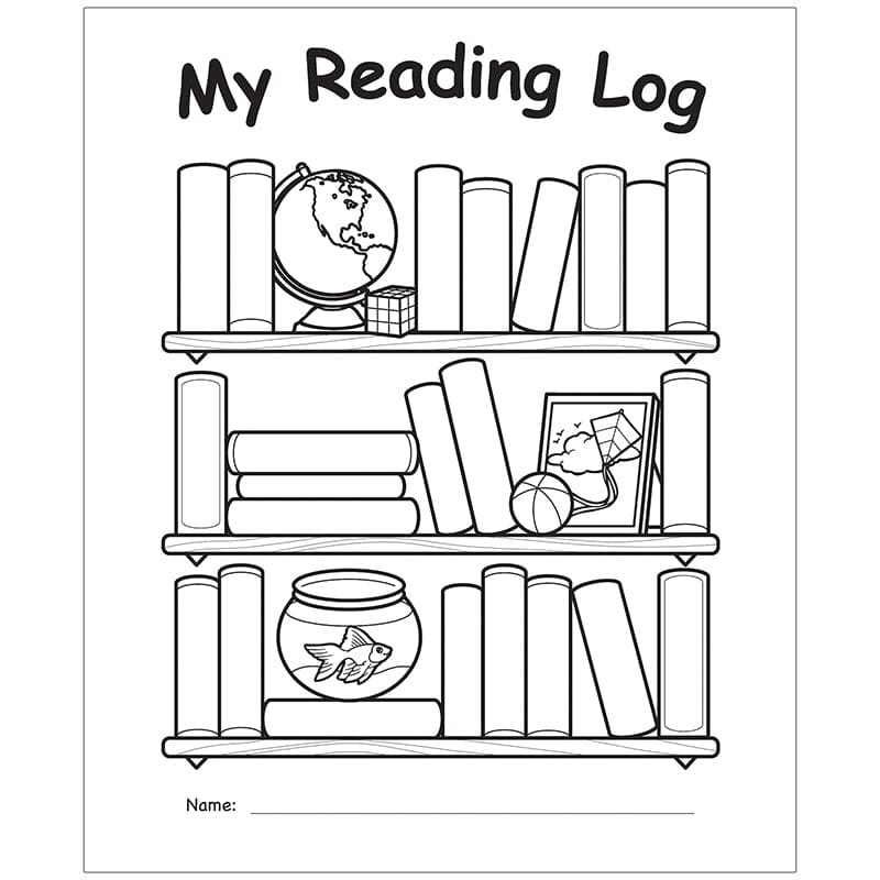 My Own Books My Reading Log (Pack of 12) - Reading Skills - Teacher Created Resources