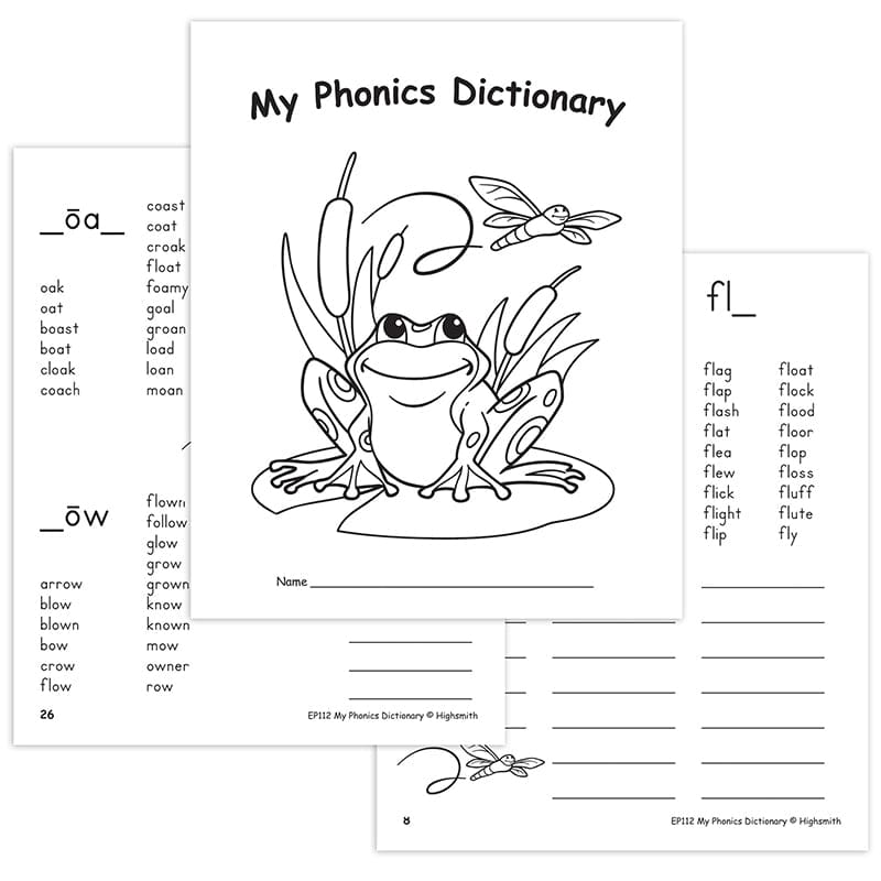 My Phonics Dictionary (Pack of 12) - Reference Books - Teacher Created Resources