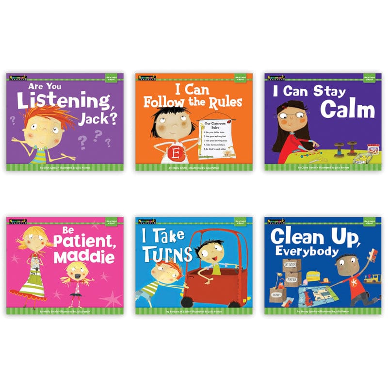 Myself Readers 6Pk I Am In Control Of Myself Small Book - Self Awareness - Newmark Learning