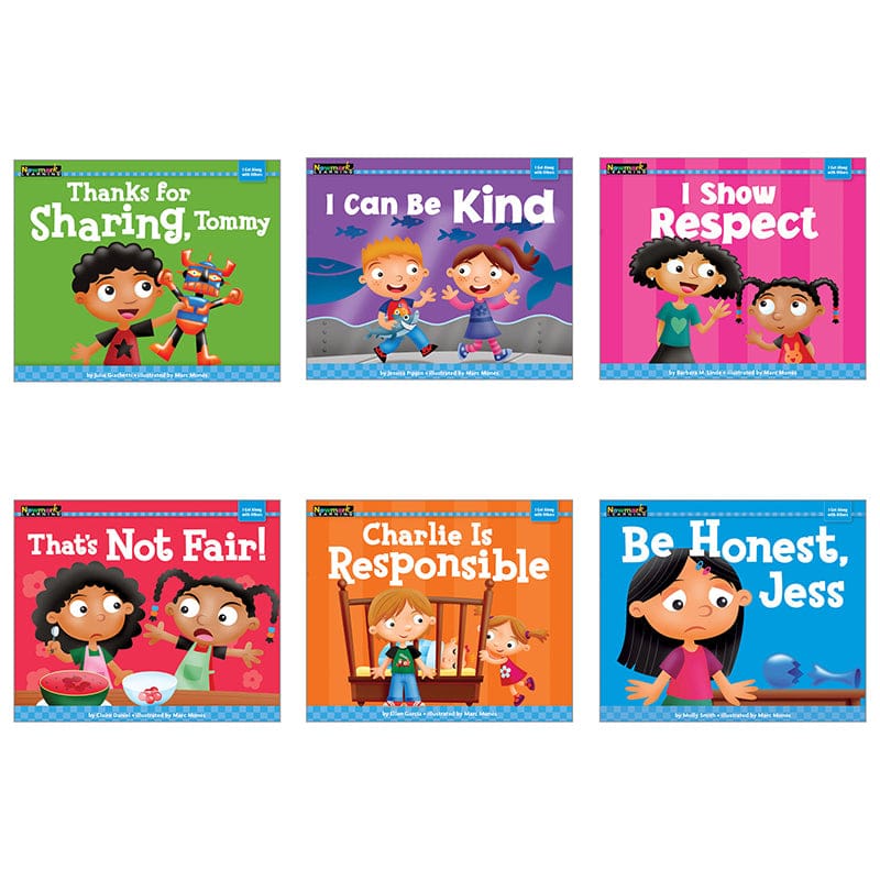 Myself Readers 6Pk I Get Along With Others Small Book - Self Awareness - Newmark Learning