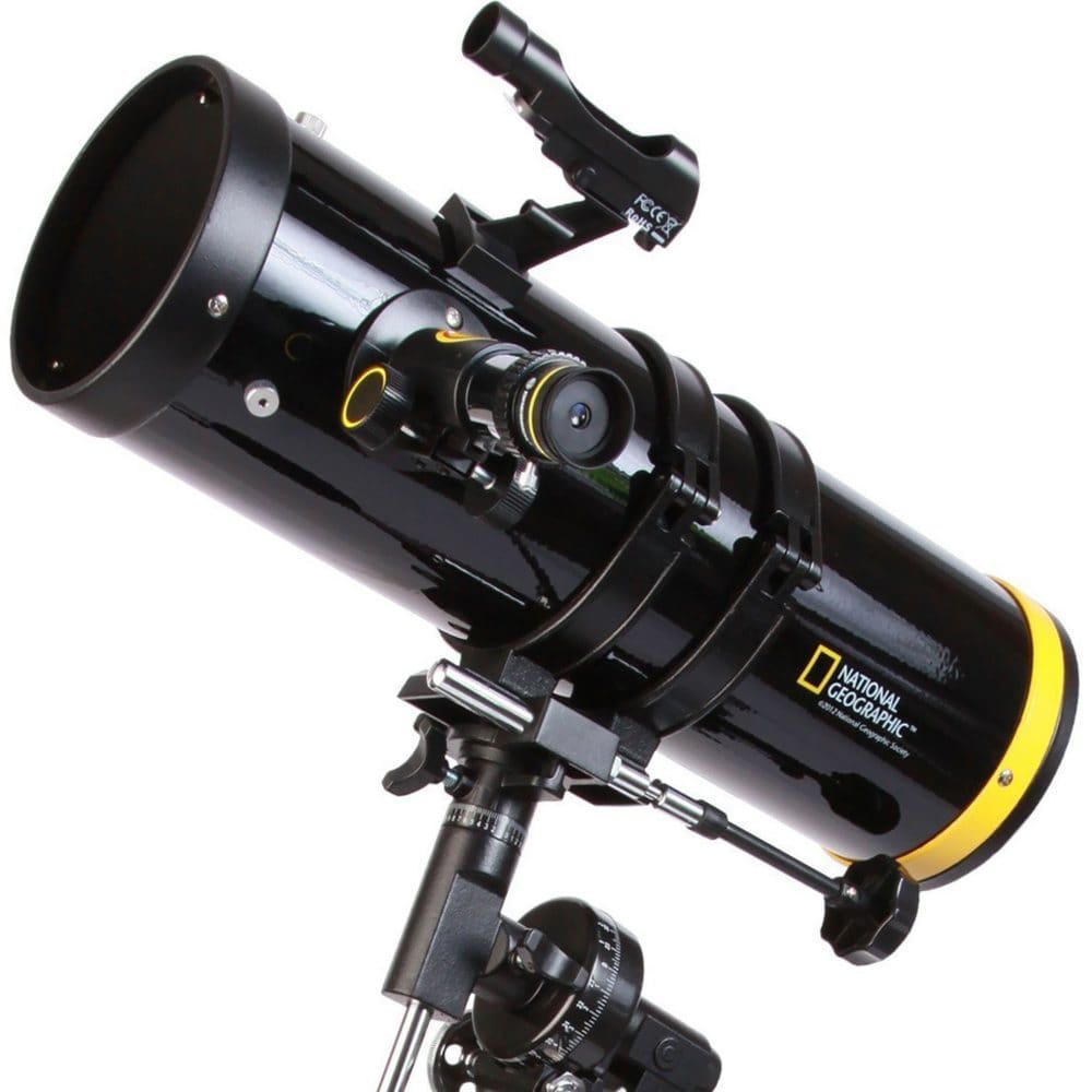 National Geographic NG114mm Newtonian Telescope with Equatorial - Binoculars & Optics - National