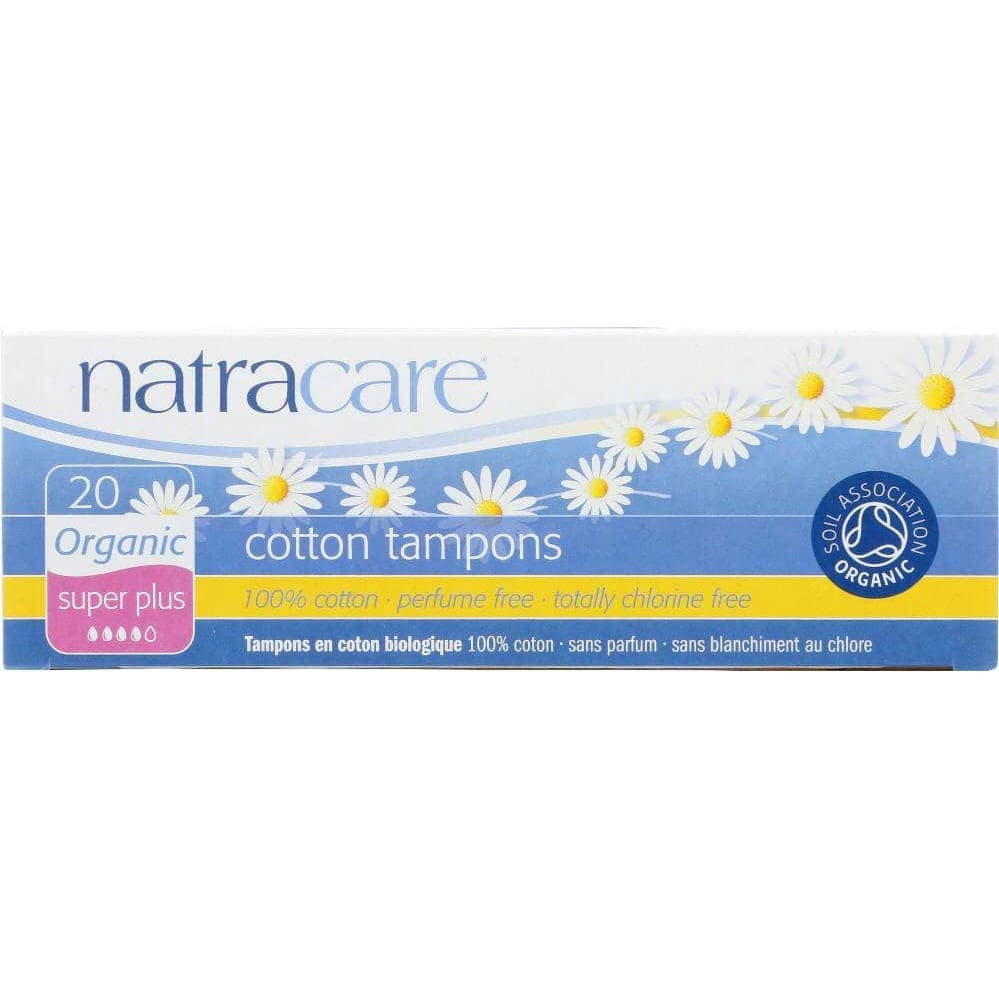 Natracare Natracare Organic All Cotton Super Plus Tampons, 20 Tampons