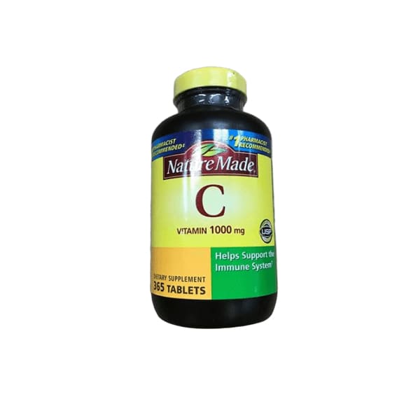 Nature Made 1,000mg Vitamin C Tablets, 365 ct. - ShelHealth.Com