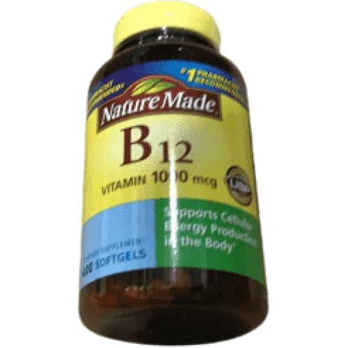 Nature Made Vitamin B 12 1000 Mcg 400 Softgels Shelhealth