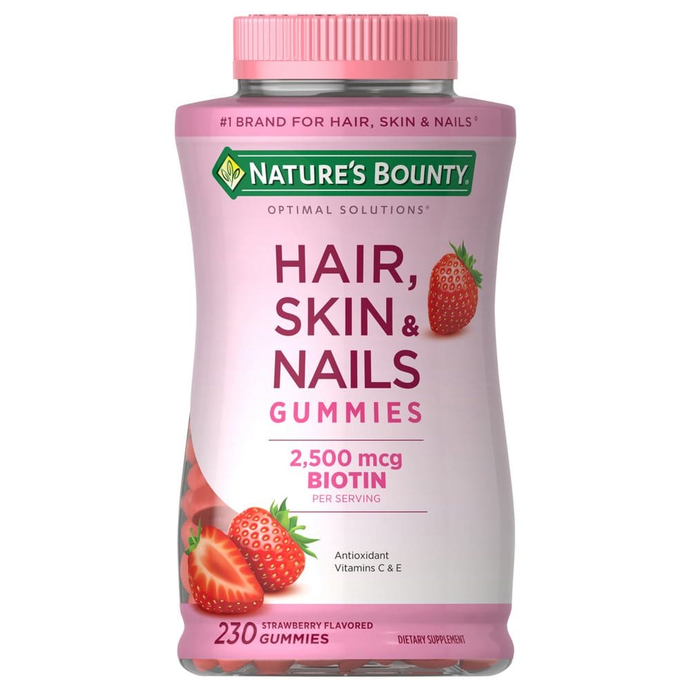 Nature’s Bounty Hair Skin and Nails Vitamin Gummies With Biotin (230 ct.) - Supplements - Nature’s Bounty