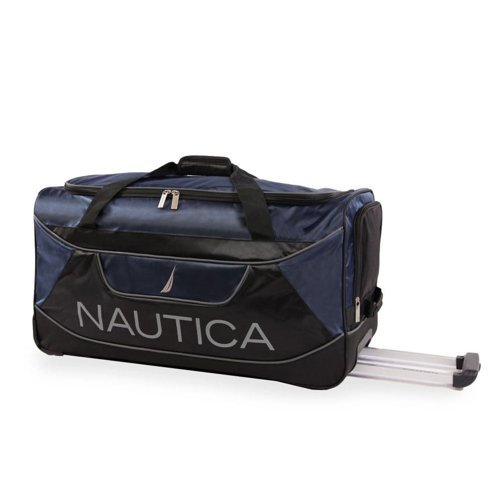 Nautica Lander 30 Rolling Duffel Bag with In-line Recessed Wheels - Luggage & Travel Accessories - Nautica