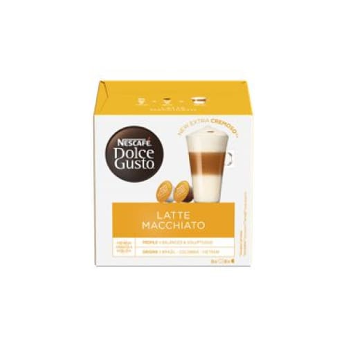 Nescafe Dolce Gusto Latte Macchiato Coffee Capsules 8 pcs. - NESCAFE DOLCE GUSTO