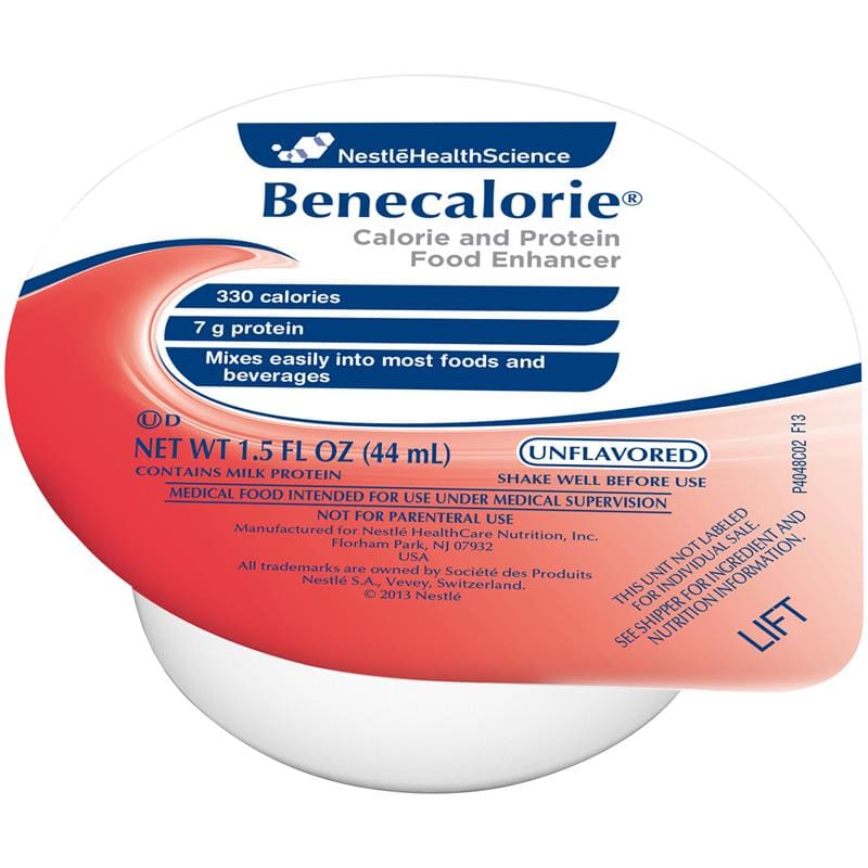 Nestle Benecalorie Unflavored 1.5 Oz Case of 24 - Nutrition >> Nutritional Supplements - Nestle