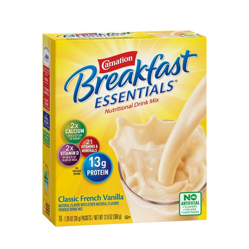 Nestle Cib Bkfst Essentials Vanilla 1.26Oz/Pkt Case of 60 - Item Detail - Nestle