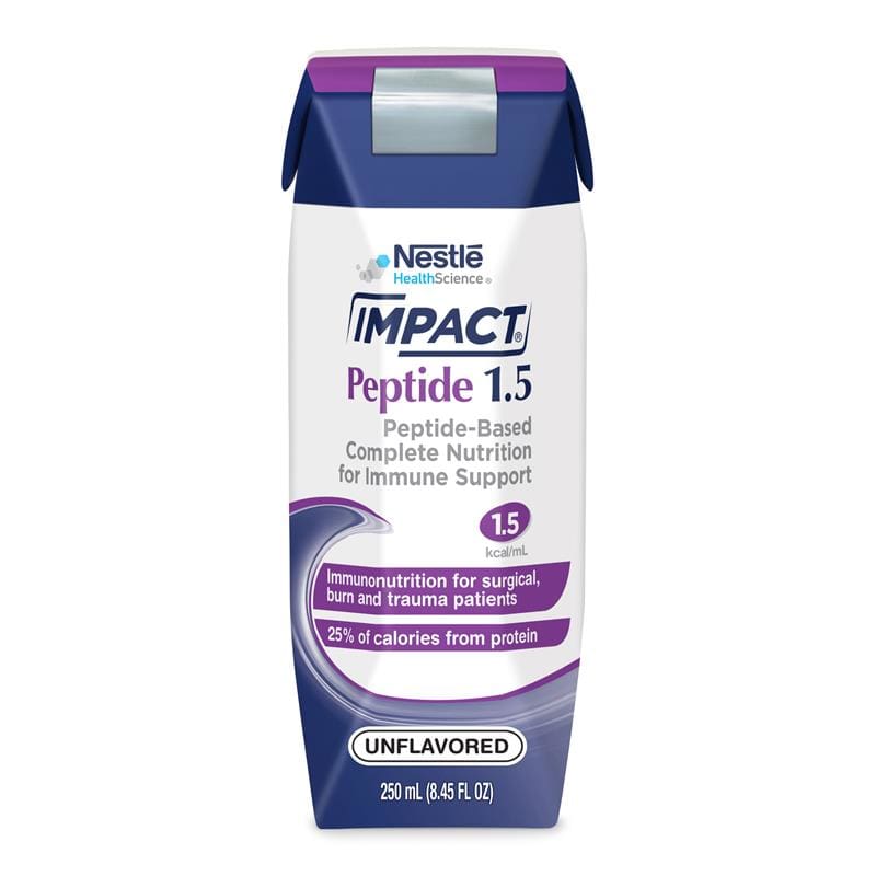 Nestle Impact Peptide 1.5 Unflavored 250Ml Case of 24 - Nutrition >> Nutritionals - Nestle