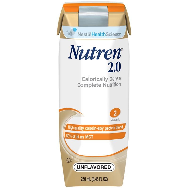 Nestle Nutren 2.0 Unflavored 8 Oz Case of 24 - Nutrition >> Nutritionals - Nestle