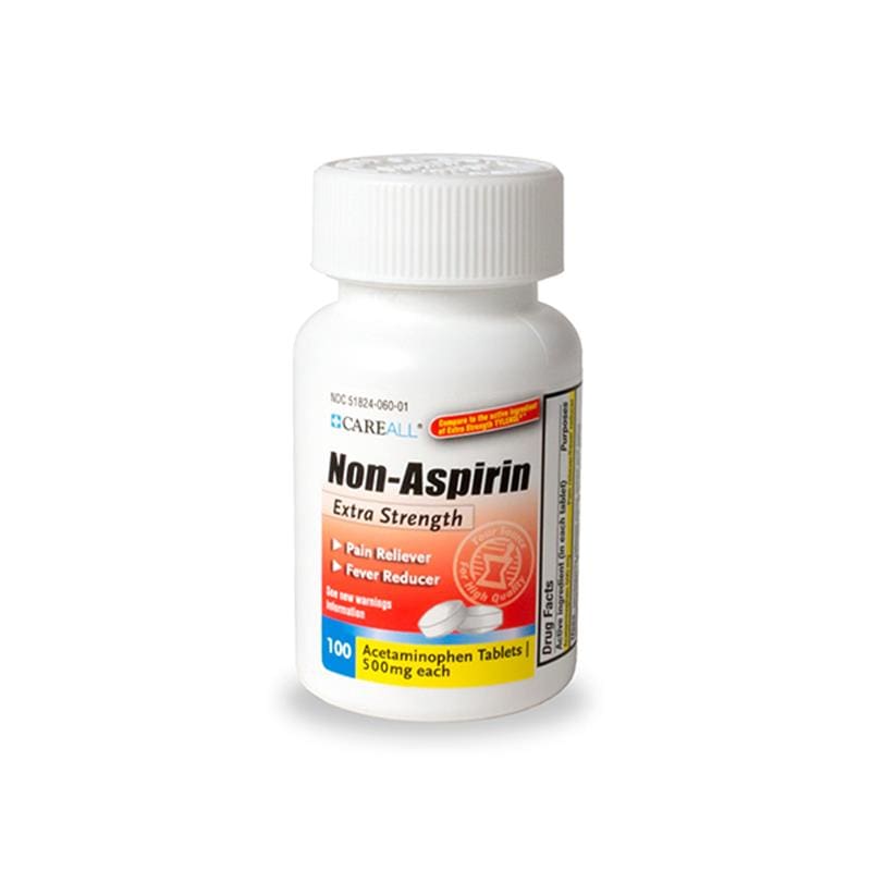 New World Imports Apap 500Mg Tabs Ex-Strength Bt100 Box of 100 (Pack of 6) - Over the Counter >> Pain Relief - New World Imports