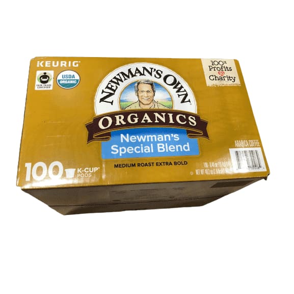 Newman's Own Special Extra Bold Blend Coffee Single-Serve K-Cups, Medium Roast, 100 Count - ShelHealth.Com