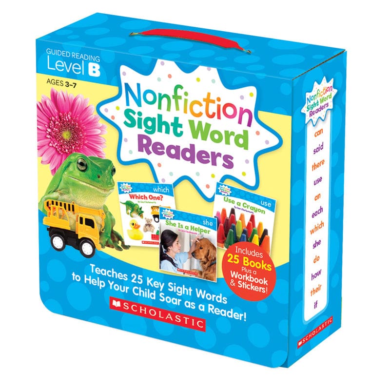 Nonfiction Sight Word Readers Lvl B Parent Pack - Sight Words - Scholastic Teaching Resources