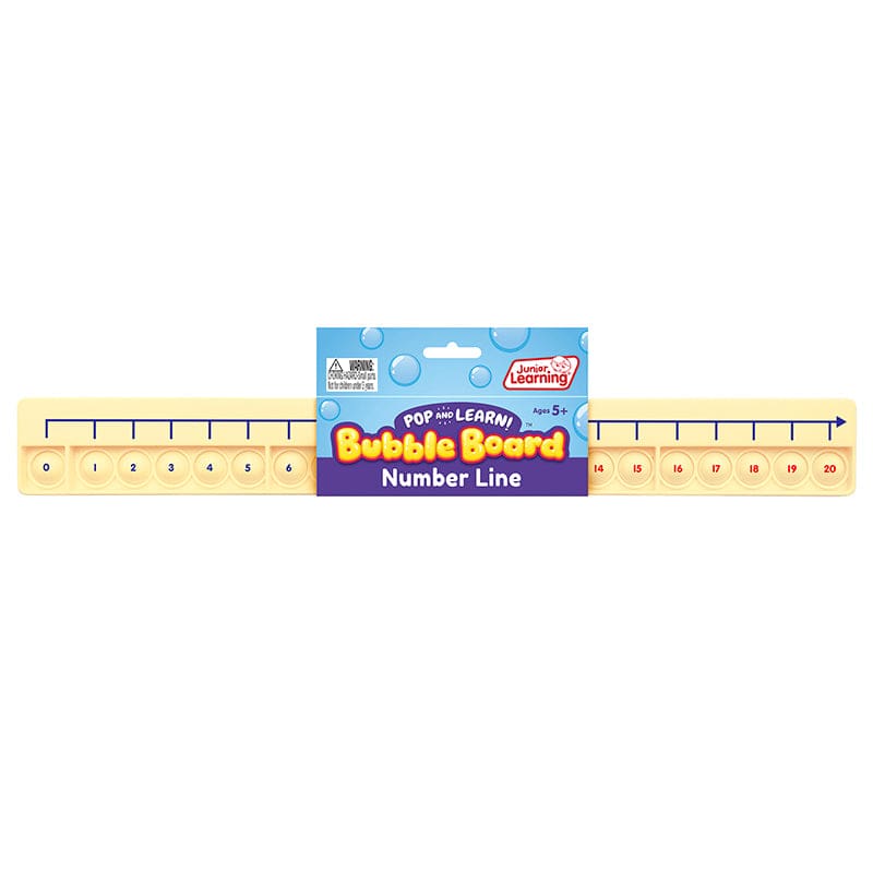 Number Line Pop & Learn Bubble Bord (Pack of 2) - Numeration - Junior Learning