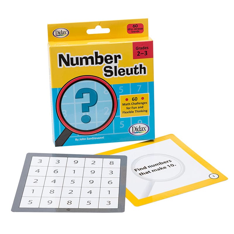 Number Sleuth Gr 2-3 (Pack of 2) - Math - Didax