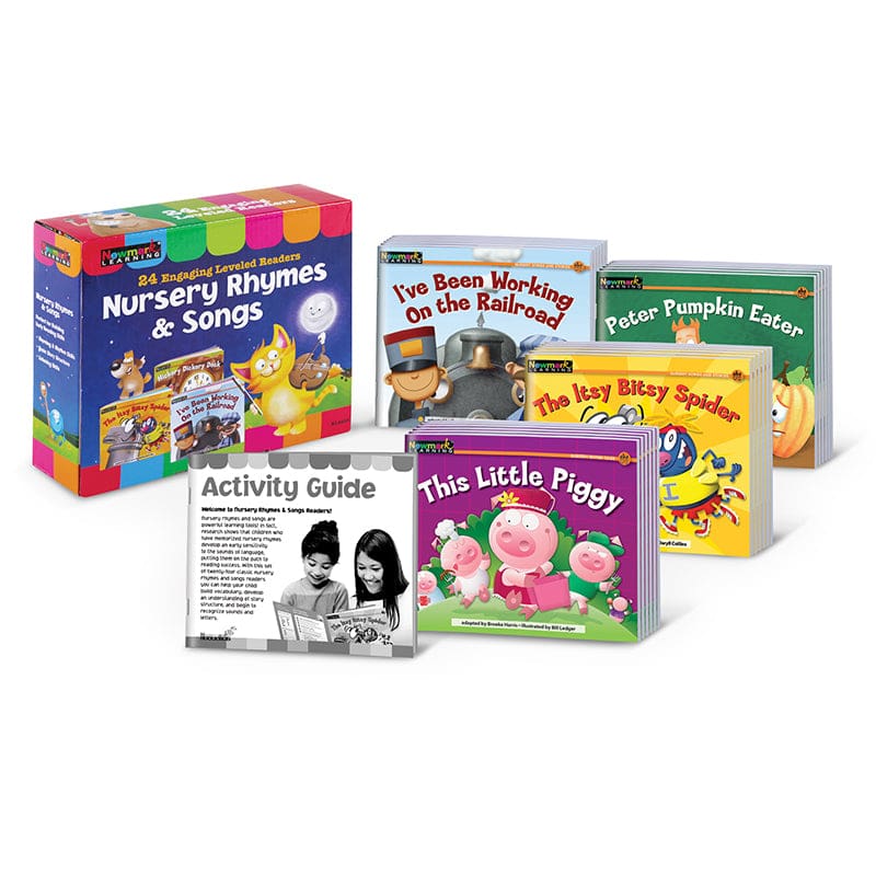 Nursery Rhymes And Songs Early Readers Boxed St - Learn To Read Readers - Newmark Learning