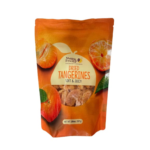 Nutty & Fruity Dried Tangerines Soft & Juicy 20 oz. - Nutty & Fruity