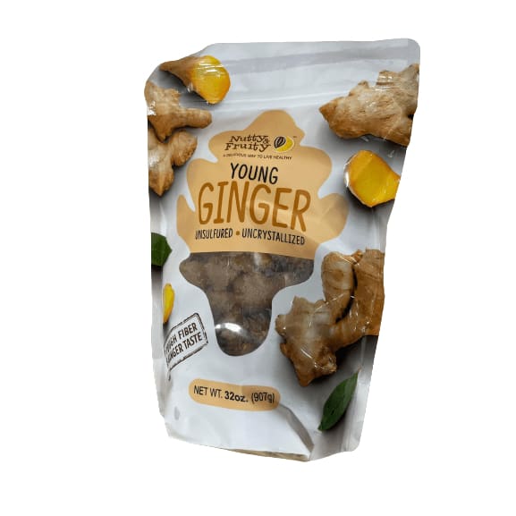 Nutty & Fruity Nutty & Fruity Young Ginger Chunks, 32 oz.