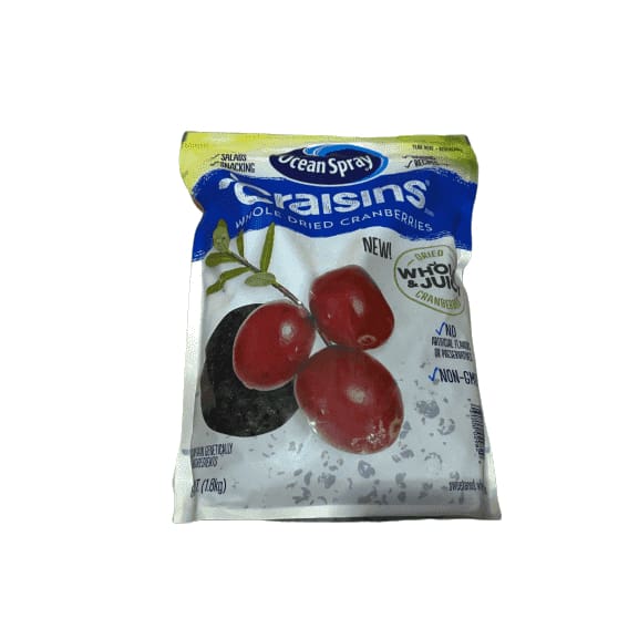 Ocean Spray Whole Craisins Dried Cranberries (64 Oz), - ShelHealth.Com