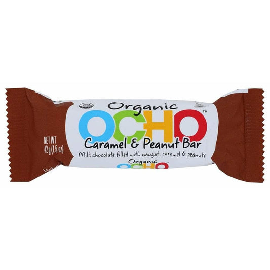 OCHO Ocho Organic Caramel And Peanut Bar, 1.5 Oz