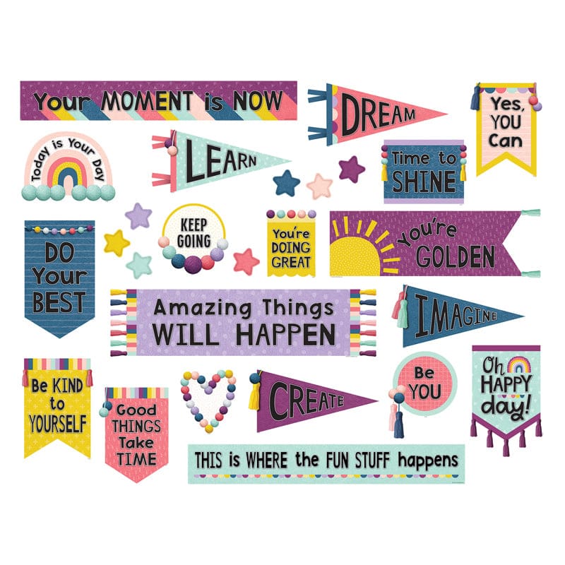 Oh Happy Day Positive Mini Bb St (Pack of 6) - Classroom Theme - Teacher Created Resources