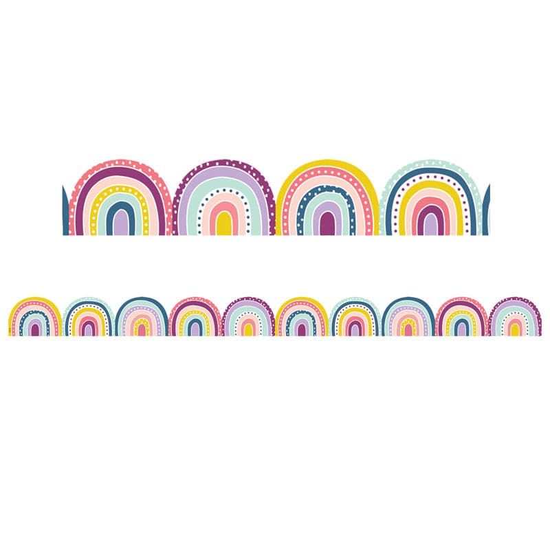 Oh Happy Day Rainbows Die-Cut Bordr (Pack of 10) - Border/Trimmer - Teacher Created Resources