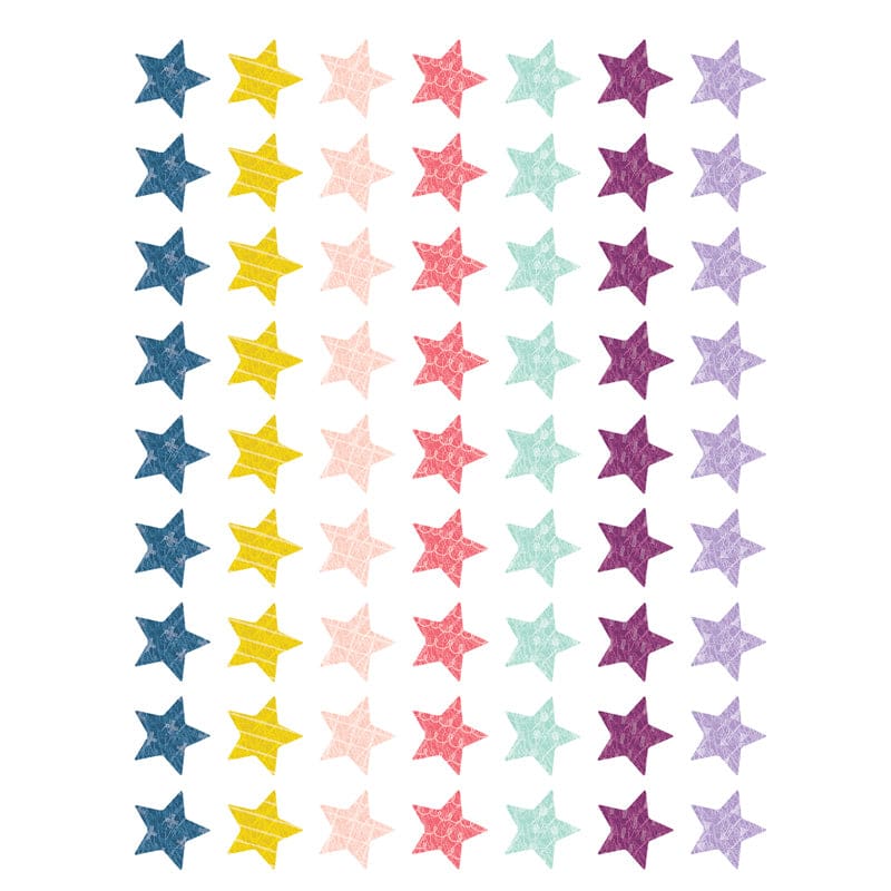 Oh Happy Day Stars Mini Stickers (Pack of 12) - Stickers - Teacher Created Resources