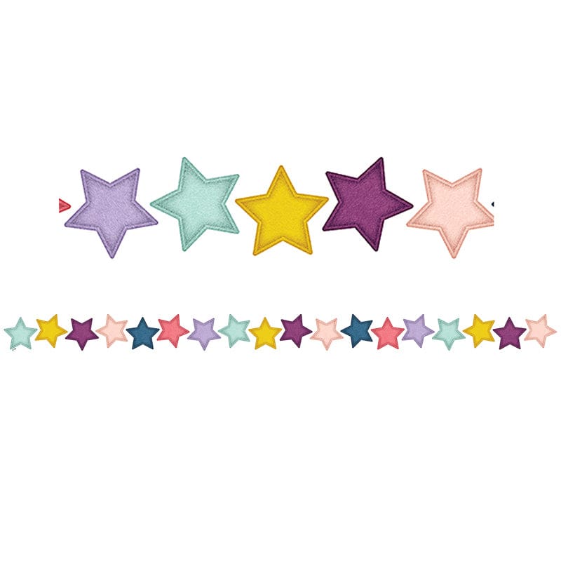 Oh Hppy Day Stars Die-Cut Brdr Trim (Pack of 10) - Border/Trimmer - Teacher Created Resources