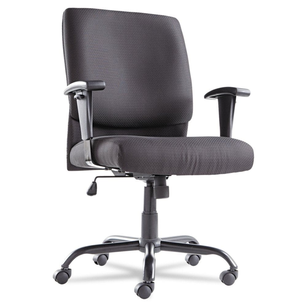 OIF Big & Tall Mid-Back Swivel/Tilt Chair Black - Office Chairs - OIF