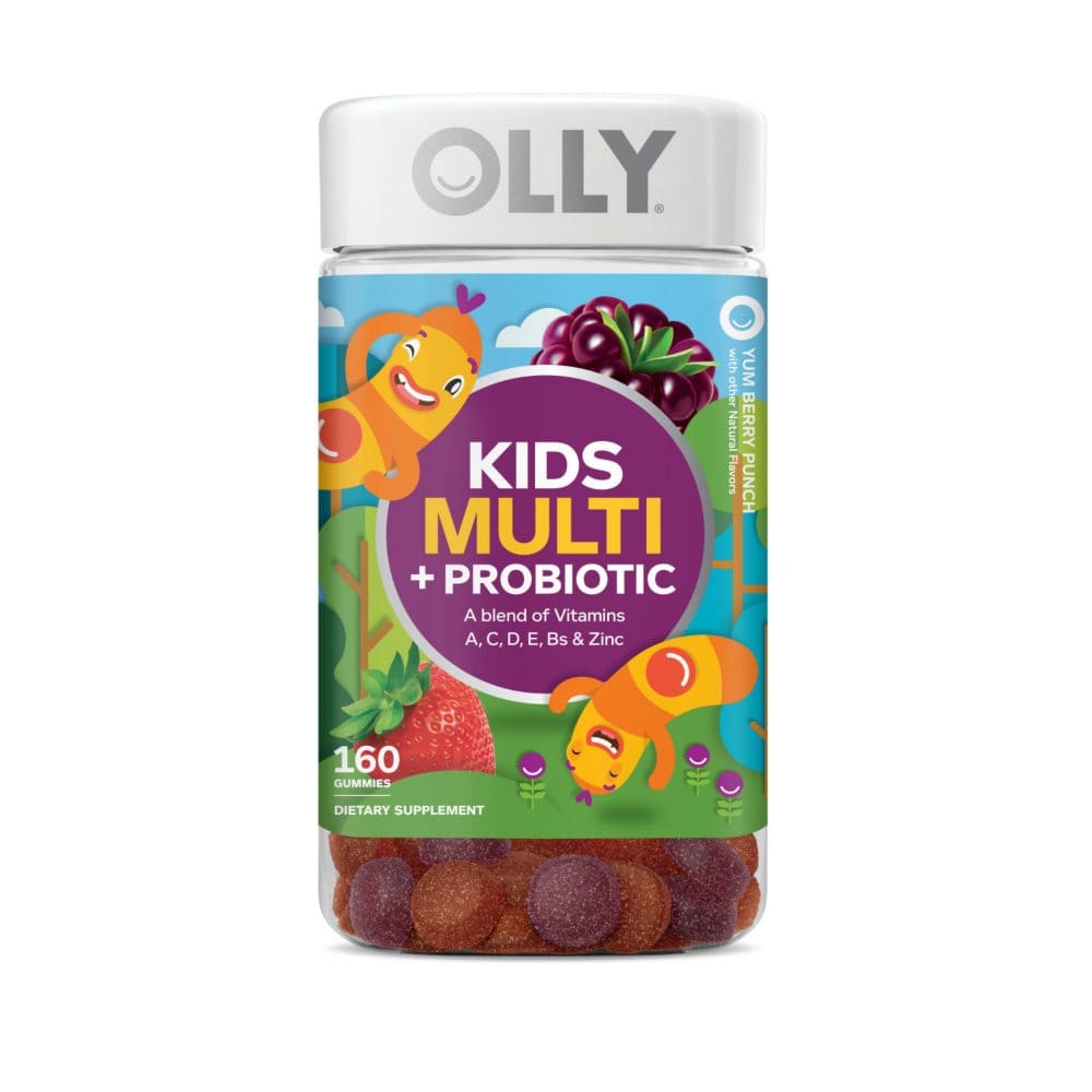 OLLY Kids Multivitamin + Probiotic Gummy Digestive Support Berry (160 ct.) - Children’s Products - OLLY