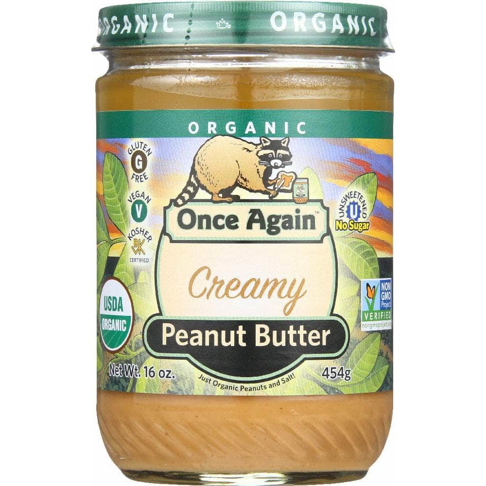 Once Again Once Again Peanut Butter Smooth Organic, 16 oz