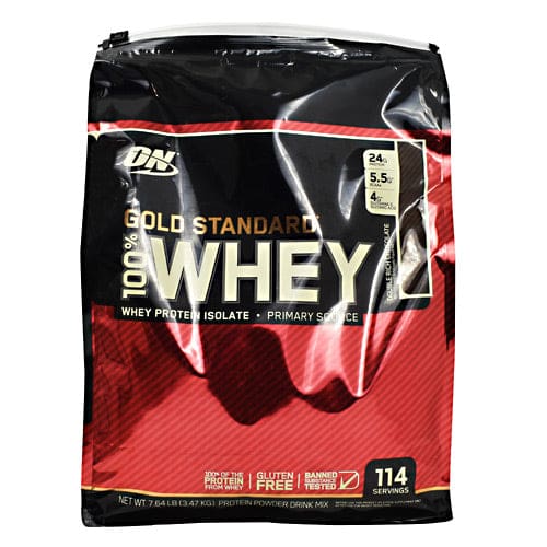 Optimum Nutrition 100% Whey Double Rich Chocolate 114 servings - Optimum Nutrition