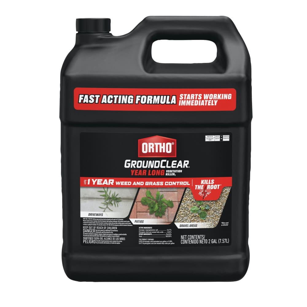 Ortho GroundClear Year-Long Vegetation Killer 2 gal. - Ortho