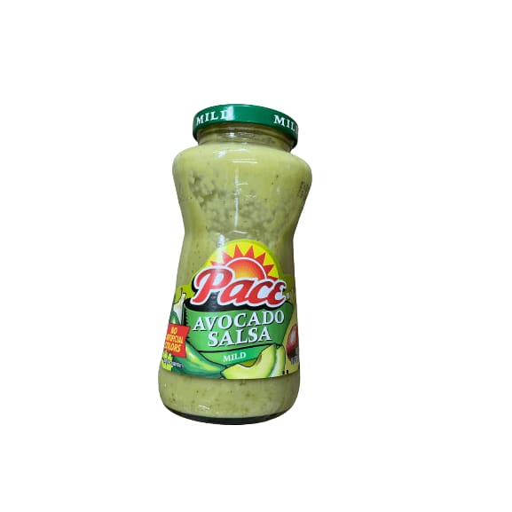 Pace Pace Avocado Salsa, Mild Salsa, 15 Ounce Jar