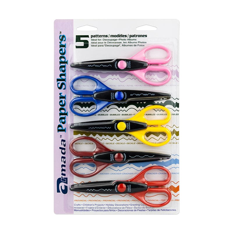 Paper Shapers Set 2 (Pack of 2) - Scissors - Hygloss Products Inc.