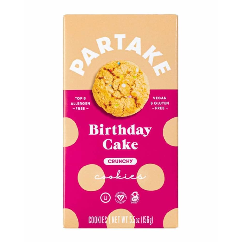 PARTAKE FOODS Partake Foods Cookie Birthday Cake, 5.5 Oz