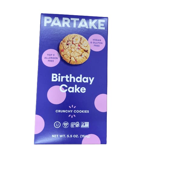 Partake Partake Gluten Free Crunchy Cookies - Multiple Choice Flavor, 5.5 oz.