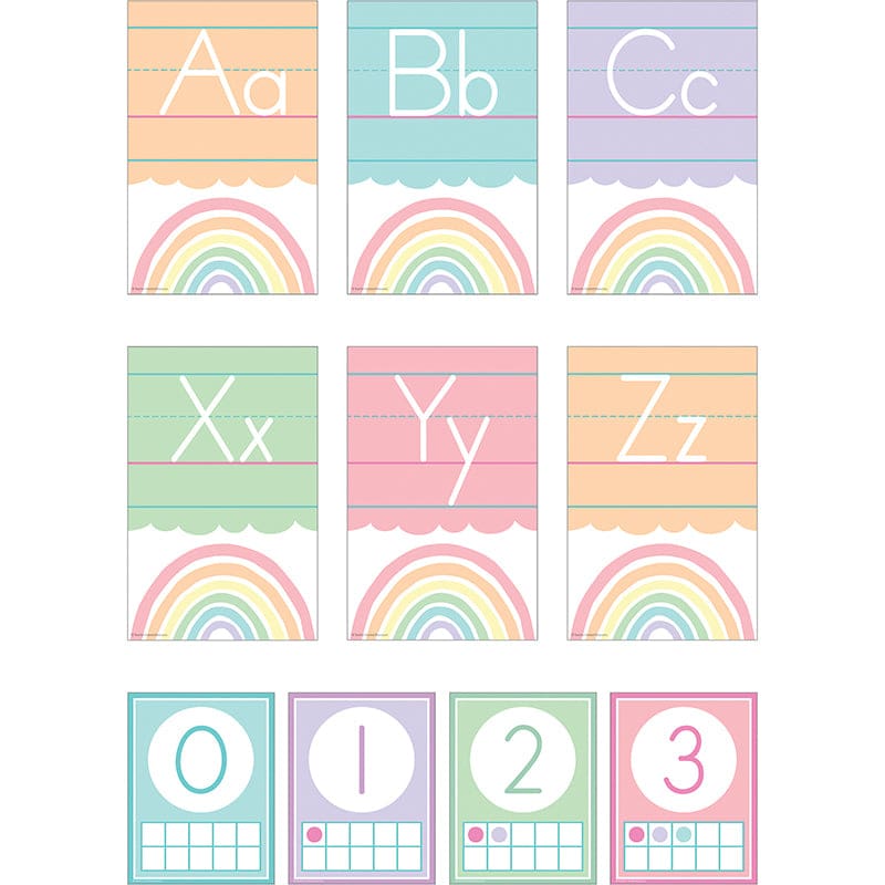 Pastel Pop Alphabet Bb Set (Pack of 3) - Alphabet Lines - Teacher Created Resources