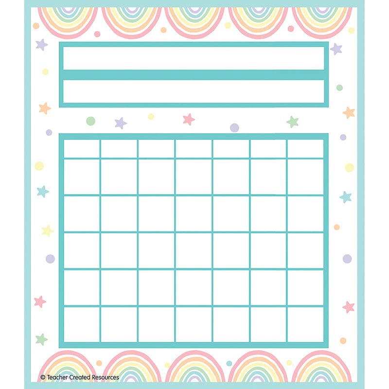 Pastel Pop Incentive Charts (Pack of 10) - Incentive Charts - Teacher Created Resources