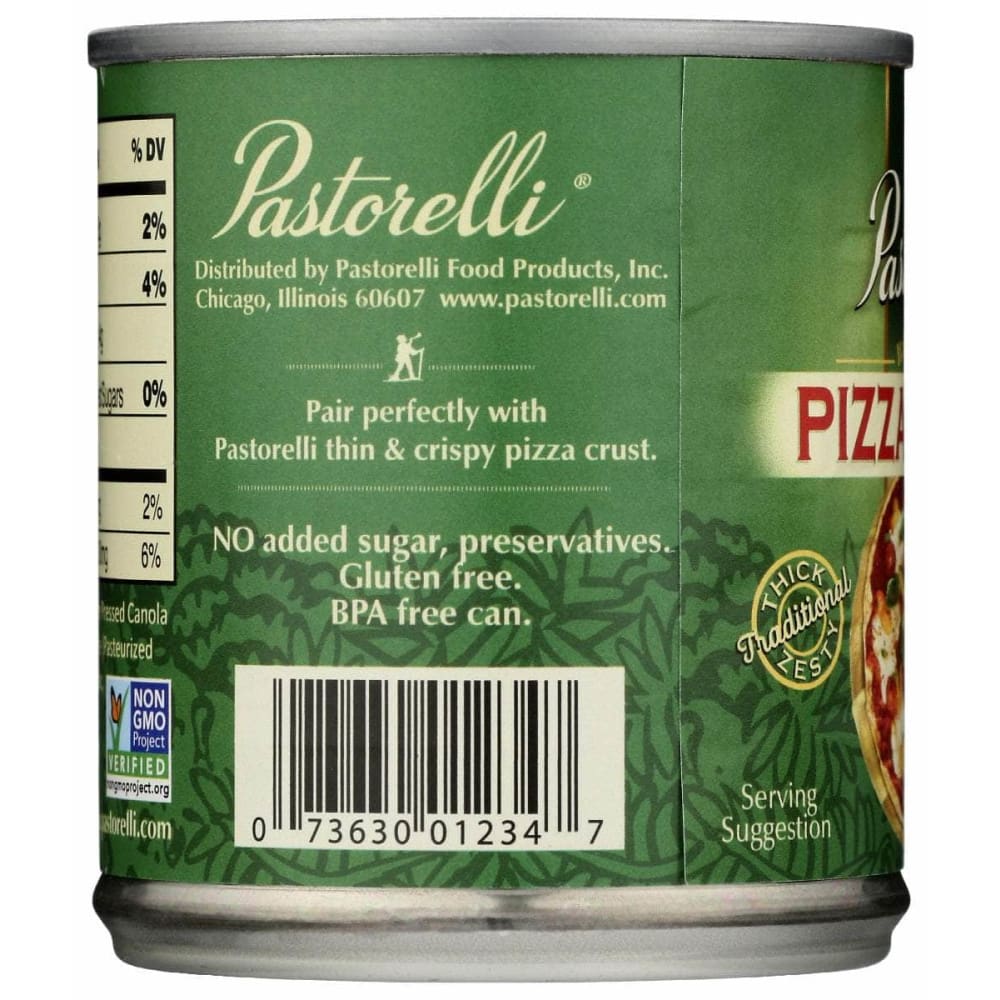 PASTORELLI Grocery > Pantry > Pasta and Sauces PASTORELLI: Sauce Pizza, 8 oz