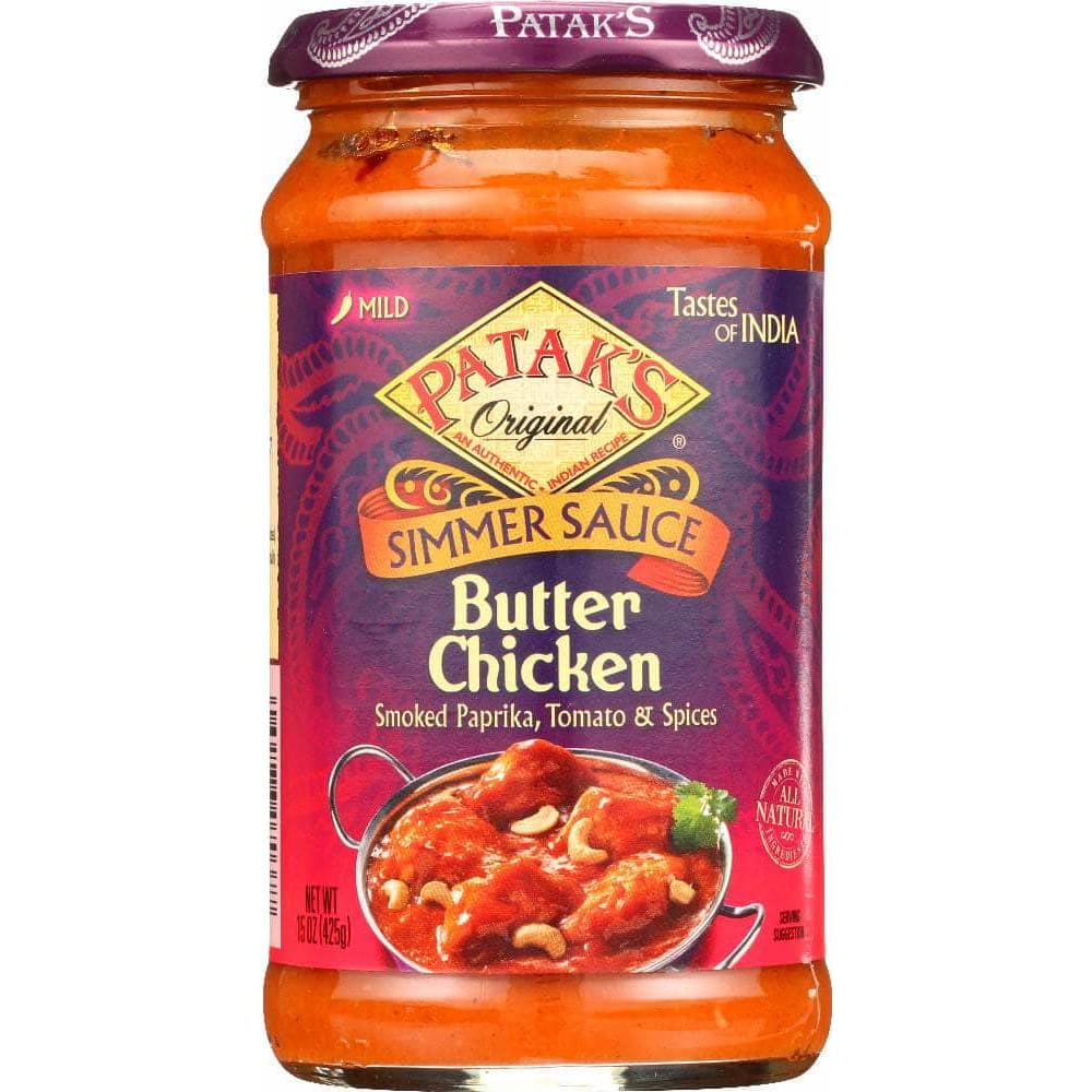 Pataks Patak's Butter Chicken Cooking Sauce Mild, 15 oz