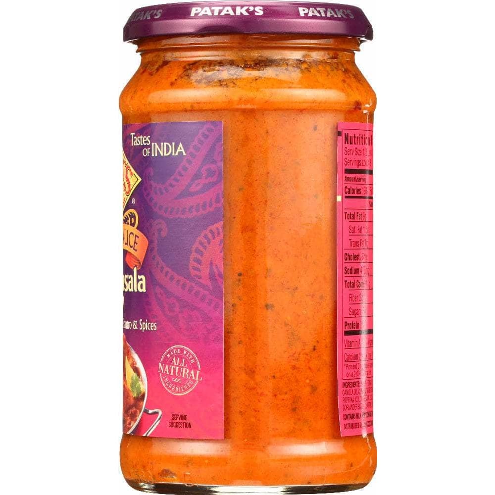 Pataks Patak's Tikka Masala Curry Cooking Sauce, 15 Oz