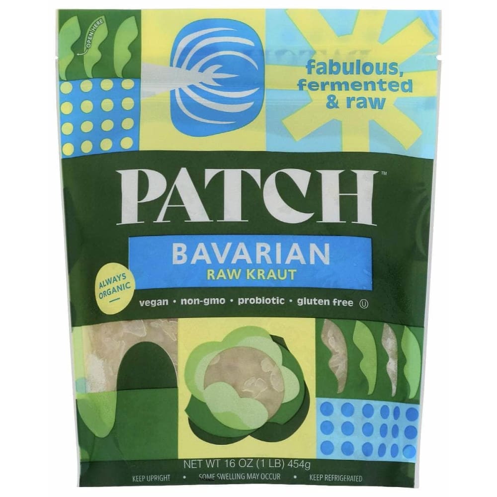 PATCH Grocery > Refrigerated PATCH: Bavarian Raw Kraut, 16 oz