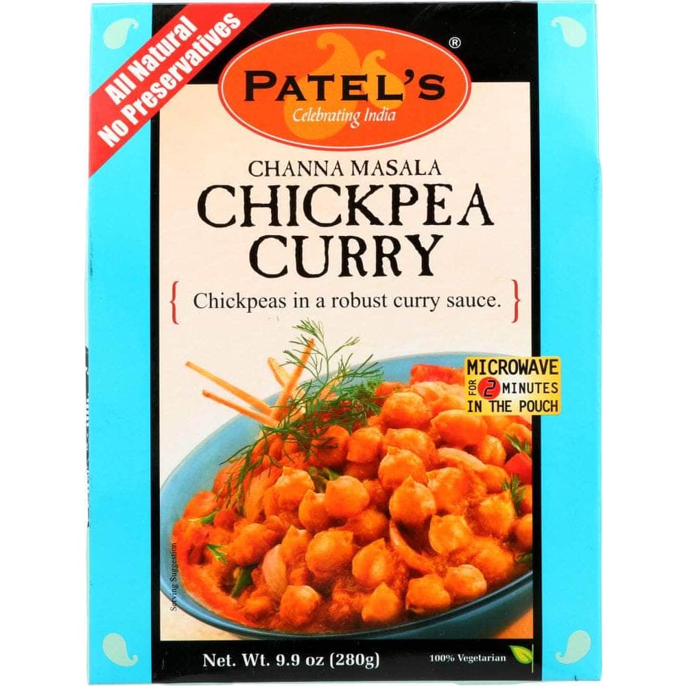 Patel Patel Mix Sauce Rice Chickpea Curry, 9.9 oz