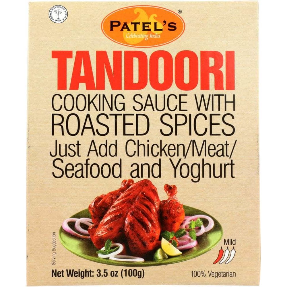 Patel Patel Sauce Tandoori With Roasted Spicy, 3.53 oz