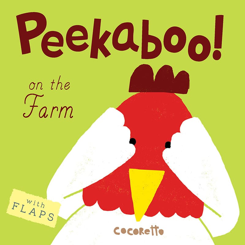 Peekaboo Board Books On The Farm (Pack of 6) - Big Books - Childs Play Books