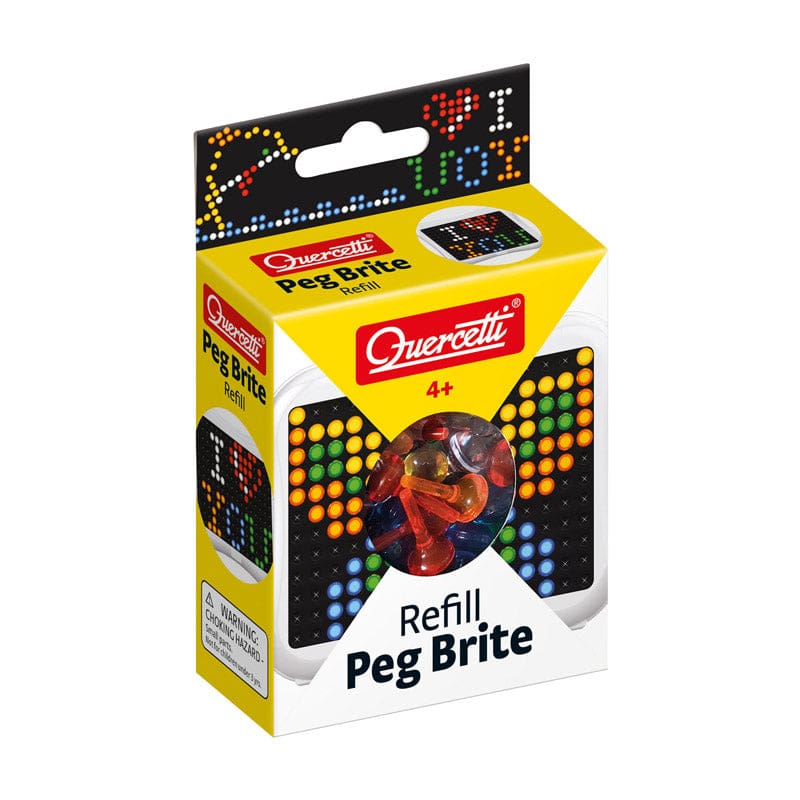 Peg Brite Refill (Pack of 8) - Pegs - Quercetti Usa LLC